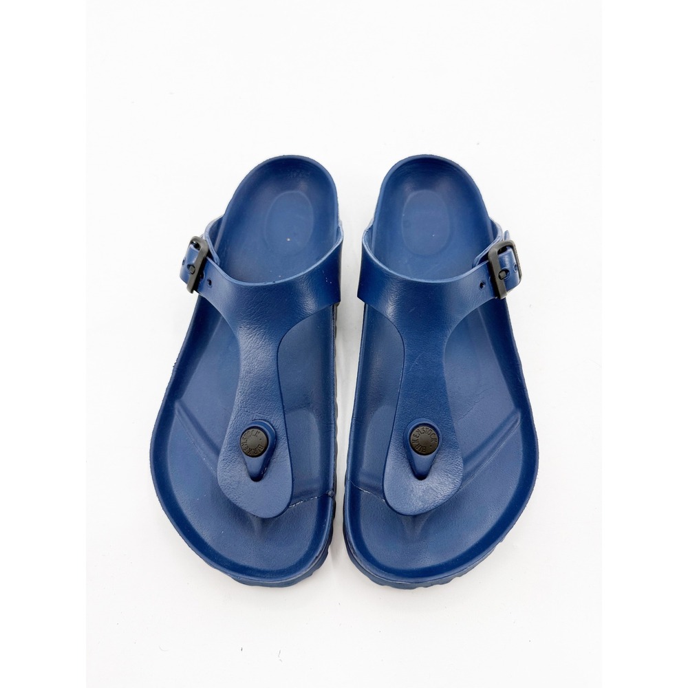 Birkenstock Gizeh EVA Navy Blue Waterproof Thong Sandals Womens 6 EU 37